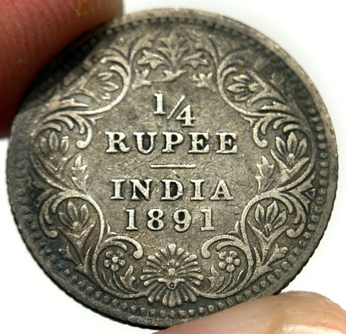 1891 british india silver - 1891-c,